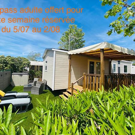 Mobil Home Familial Neuf De 2024 Pour 8 Personnes วัลราส์-ปลาจ ภายนอก รูปภาพ