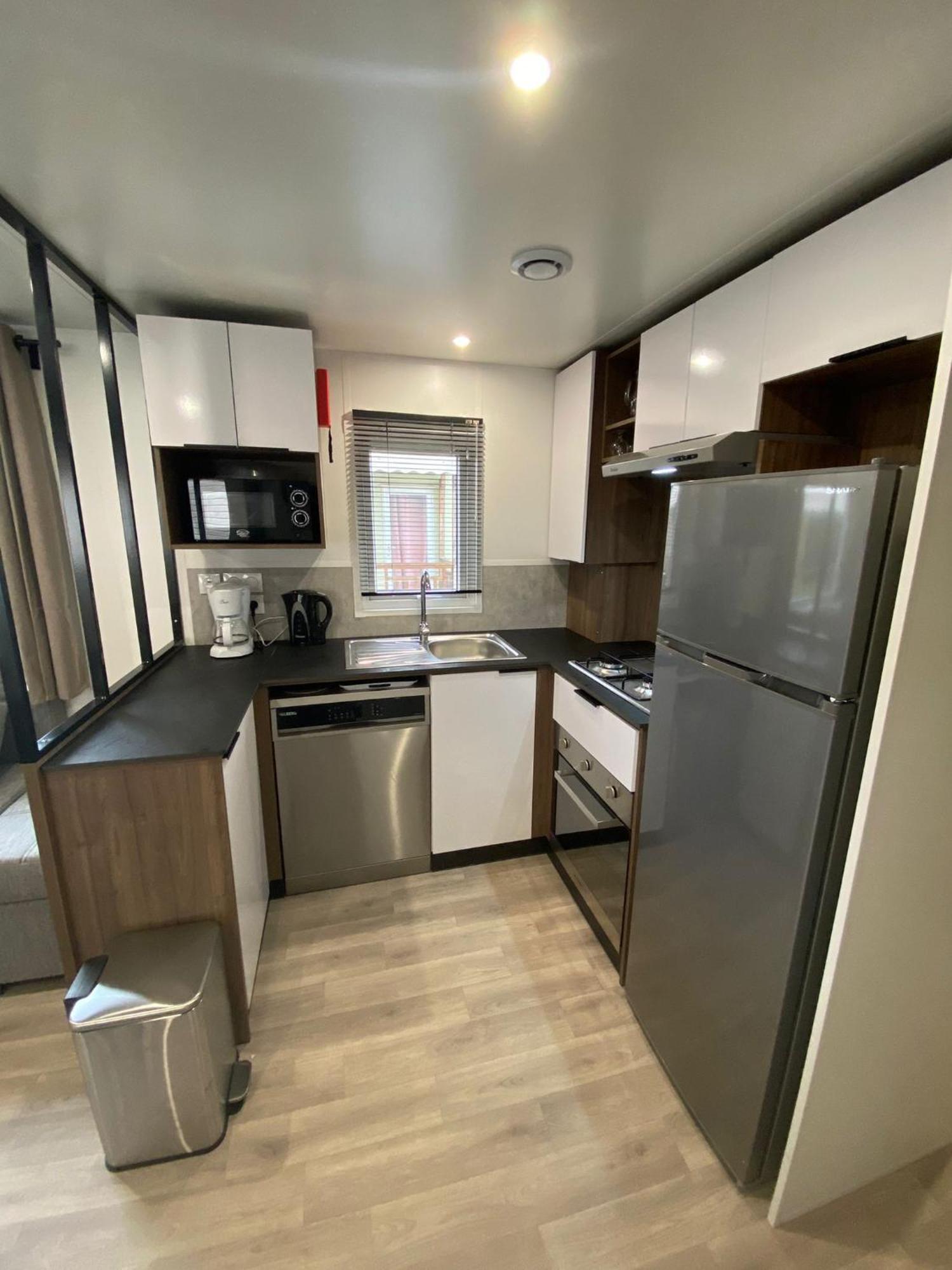 Mobil Home Familial Neuf De 2024 Pour 8 Personnes วัลราส์-ปลาจ ภายนอก รูปภาพ